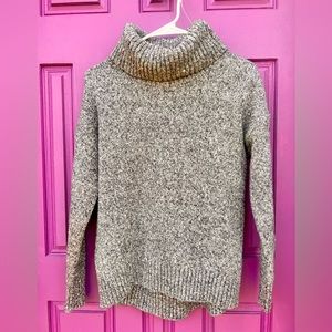 NWT OLD NAVY grey marl Turtle neck sweater size xs